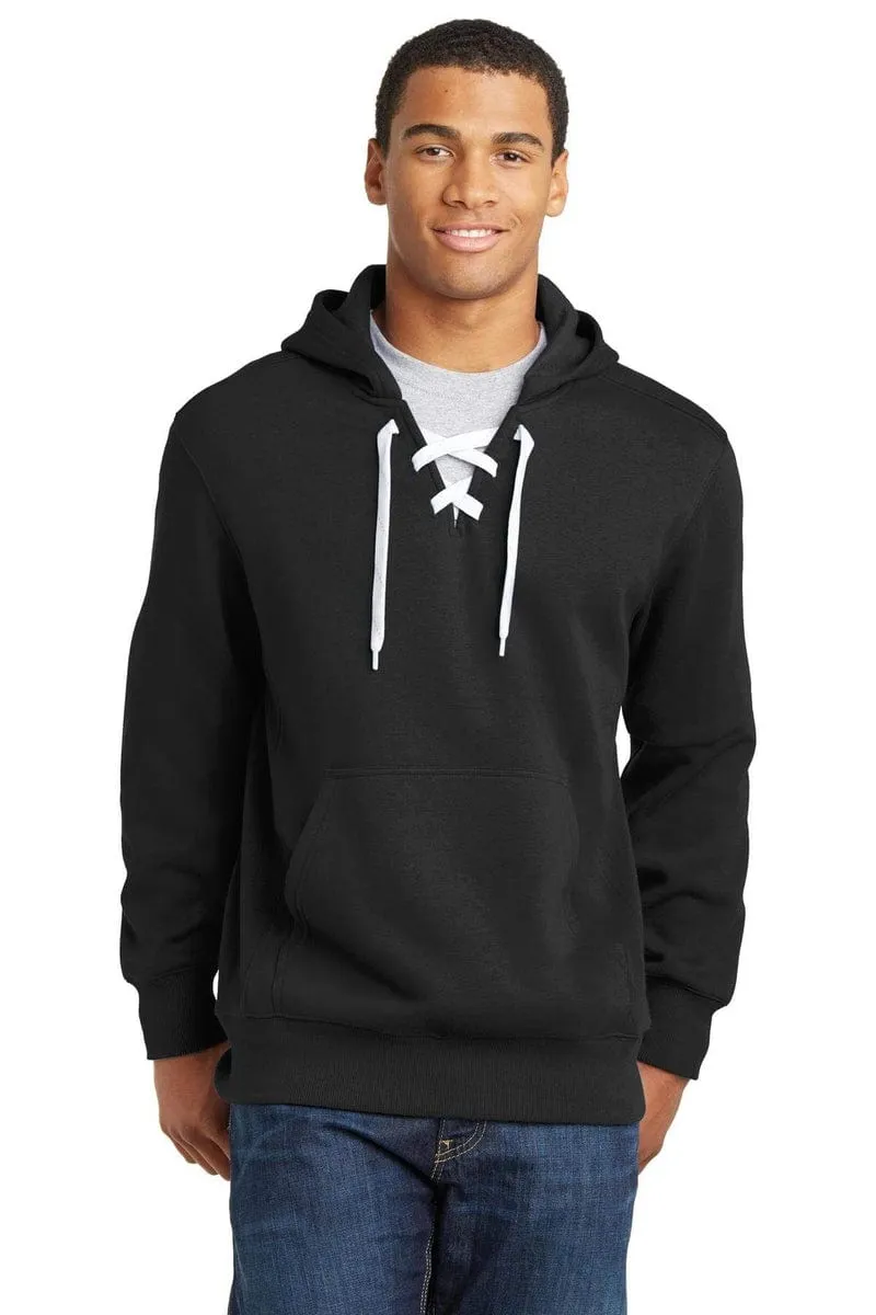 Sport-Tek ST271: Lace Up Pullover Hooded Sweatshirt