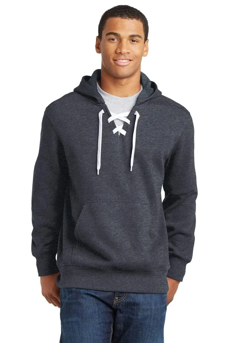 Sport-Tek ST271: Lace Up Pullover Hooded Sweatshirt