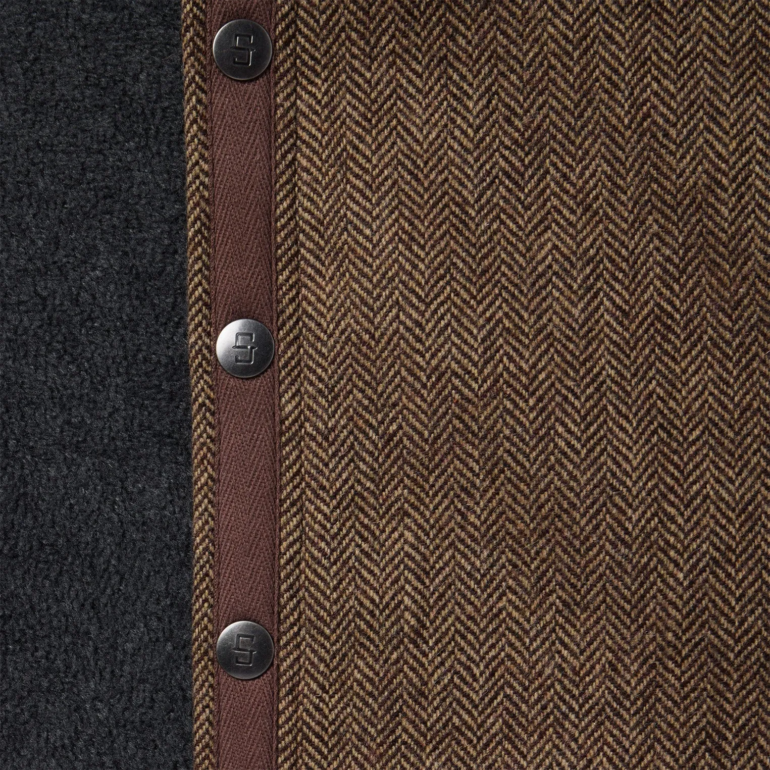 Stetson Men Herringbone Shirt Jacket