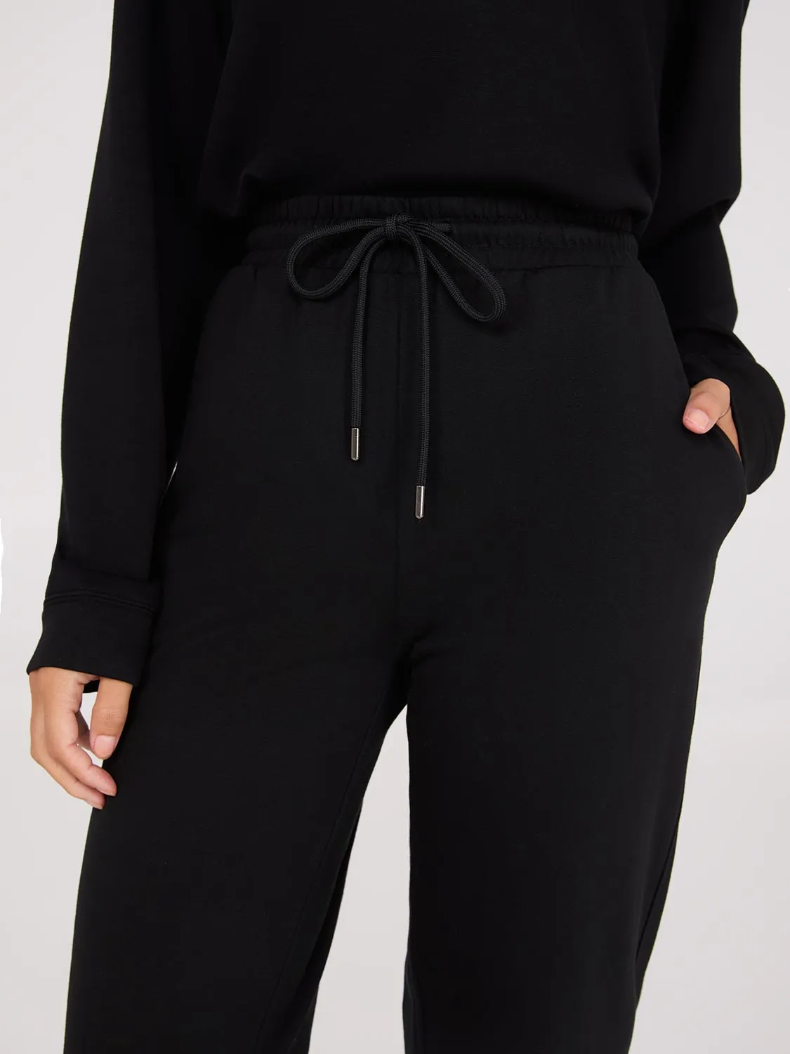 Straight Leg Fleece Sweatpants