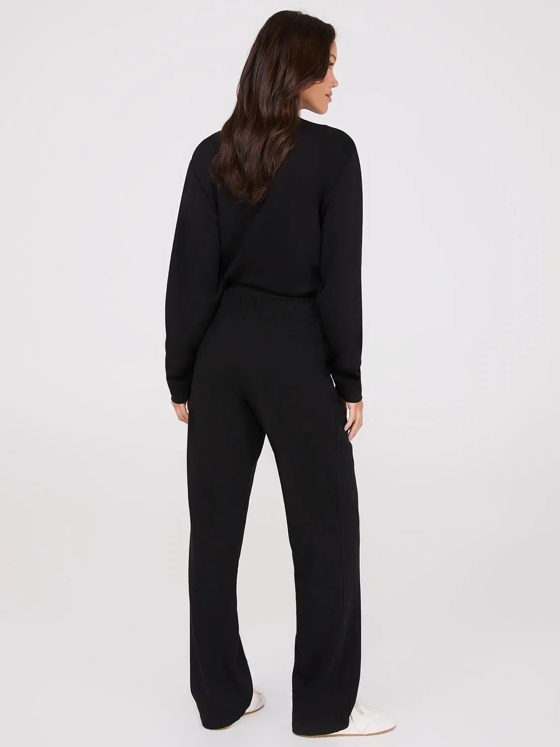 Straight Leg Fleece Sweatpants