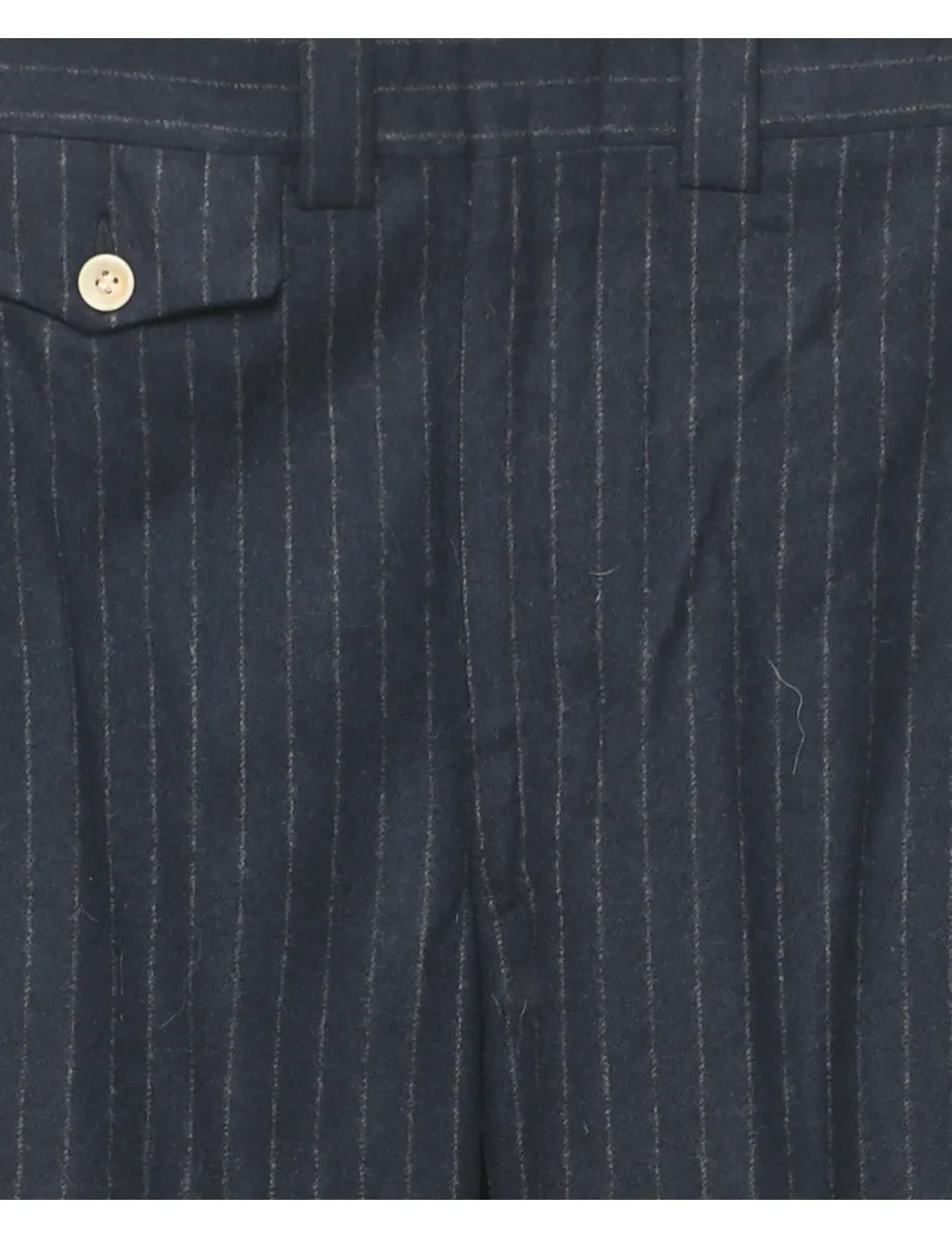 Striped Pattern Trousers - W34 L32