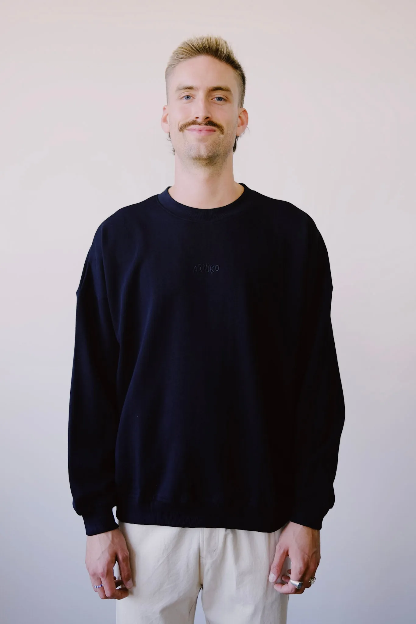 sweater - moha - black