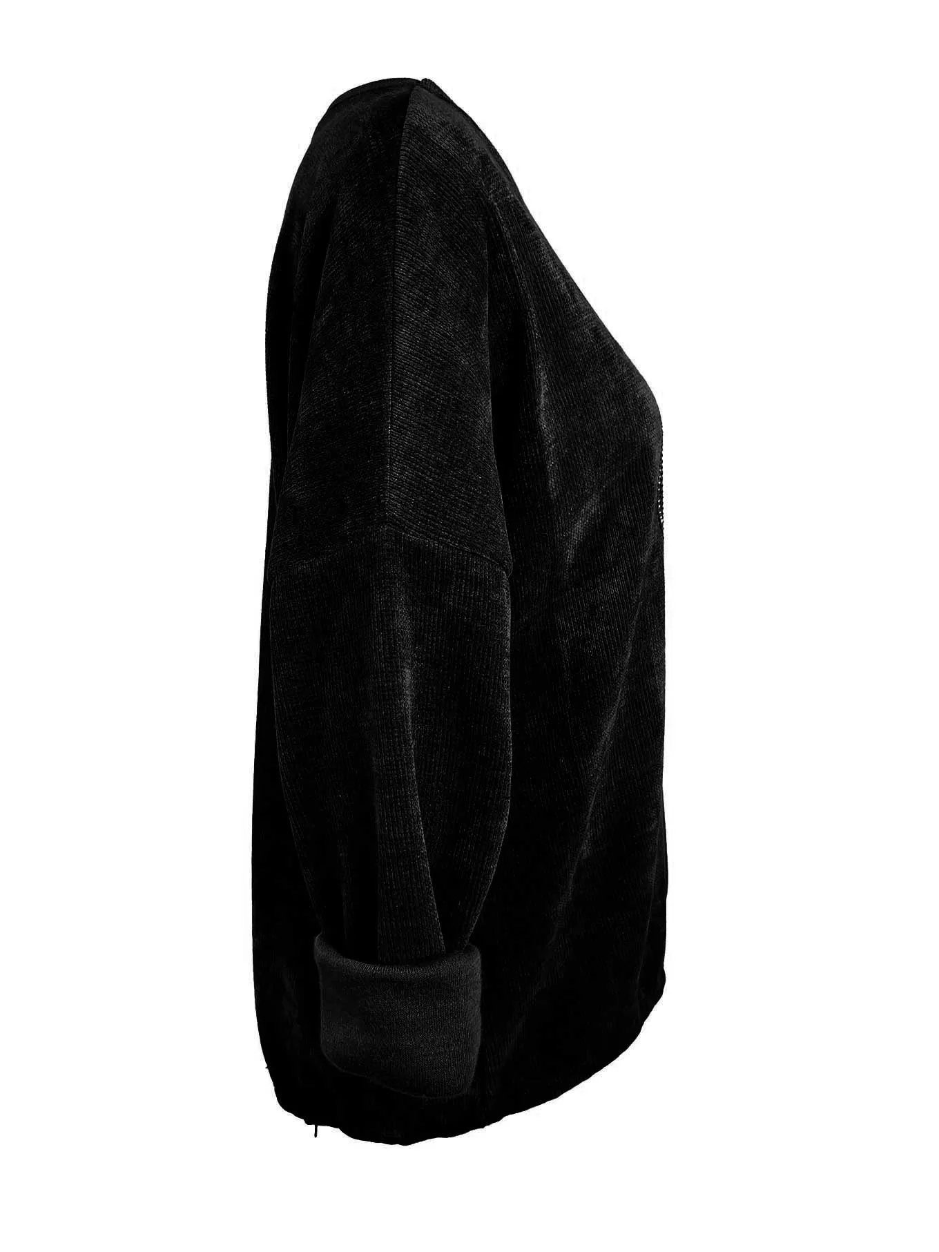 Sweatshirt Snoopy midi schwarz