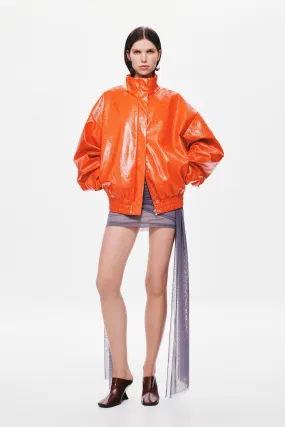 THE 'AERO' PU PUFFER JACKET