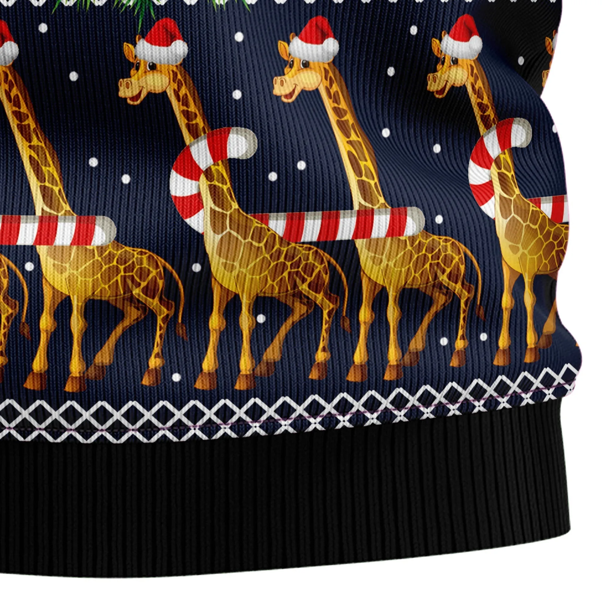 Ugly Christmas Sweater JulesRoche Festive All-Over-Print Jumper
