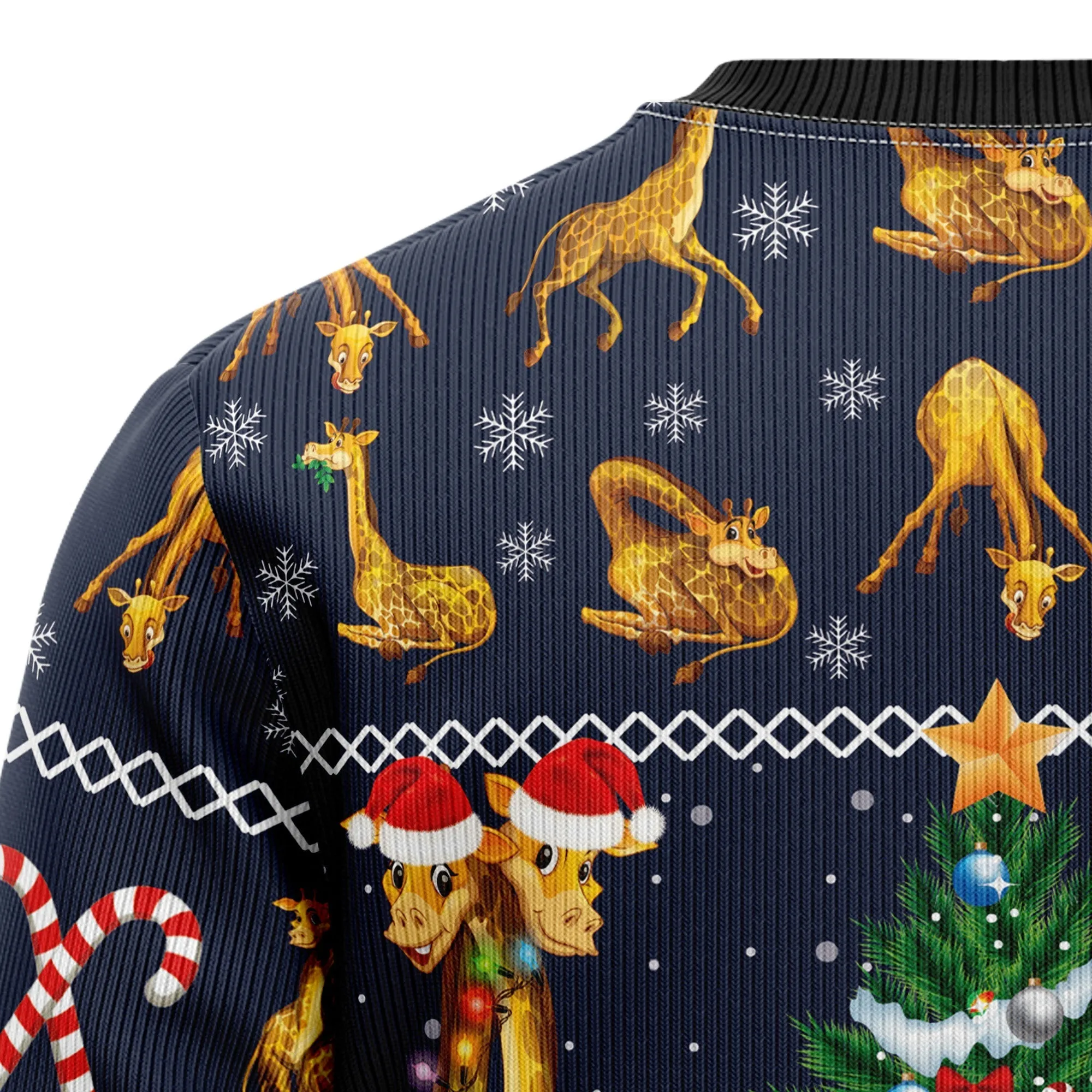 Ugly Christmas Sweater JulesRoche Festive All-Over-Print Jumper