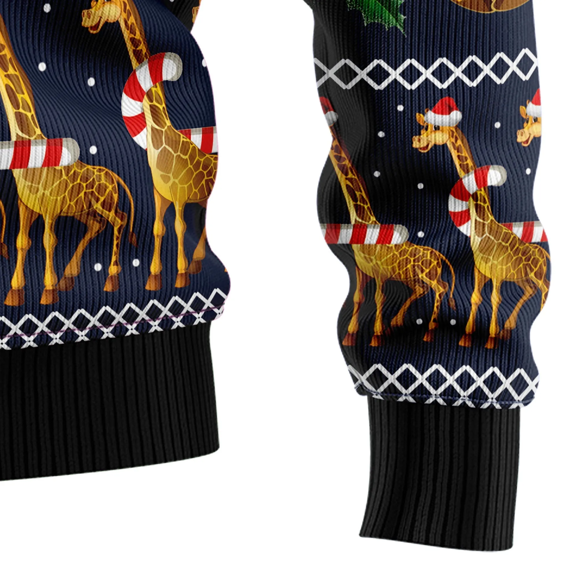 Ugly Christmas Sweater JulesRoche Festive All-Over-Print Jumper