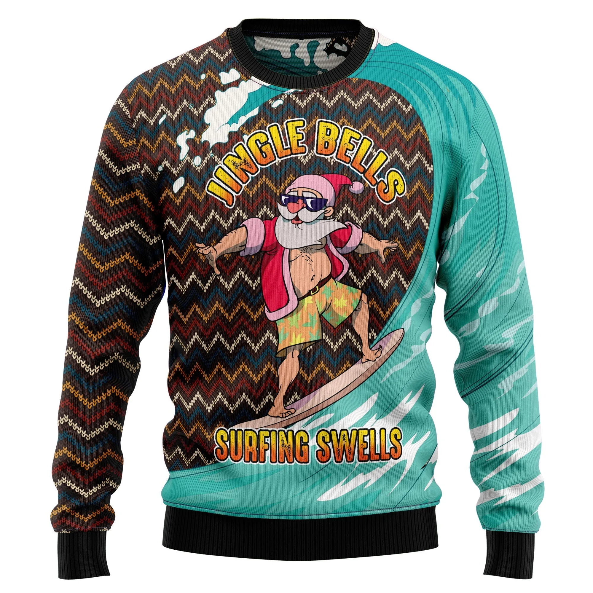 Ugly Sweater JulesRoche All-Over Print Festive Jumper