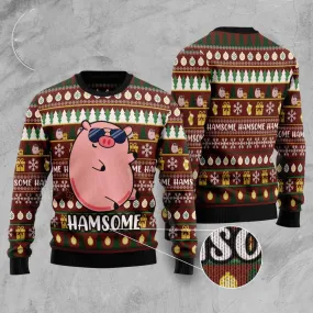 Ugly Sweater JulesRoche All-Over Print Trendy Christmas Knit