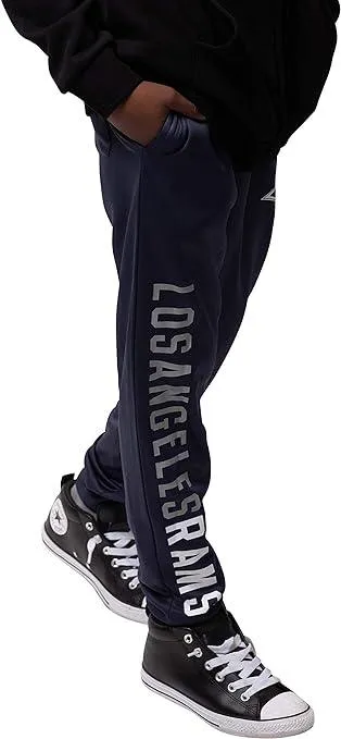 Ultra Game NFL Official Youth Super Soft Game Day Jogger Sweatpants, Los Angeles Rams|Los Angeles Rams