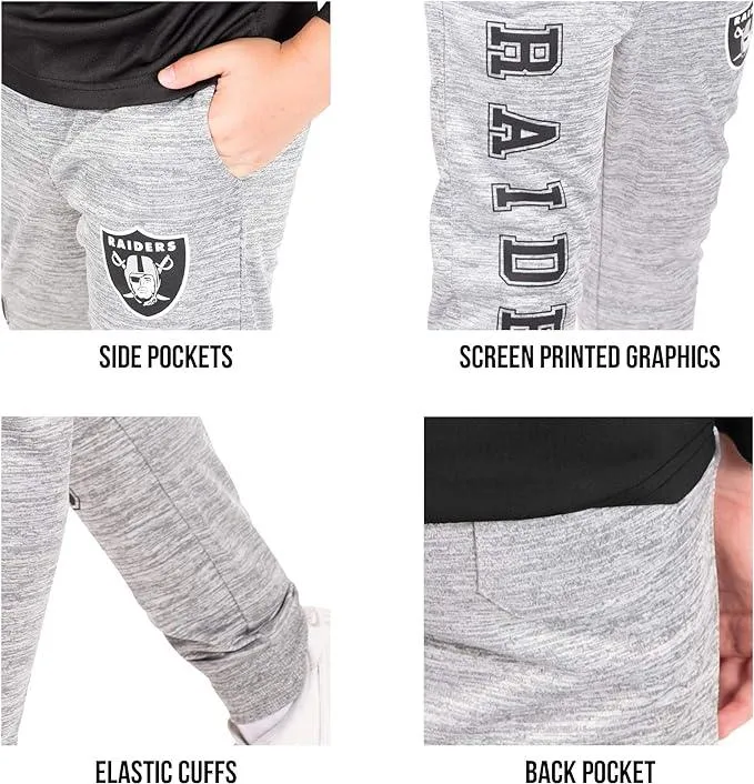 Ultra Game NFL Official Youth Super Soft Game Day Jogger Sweatpants, Los Angeles Rams|Los Angeles Rams