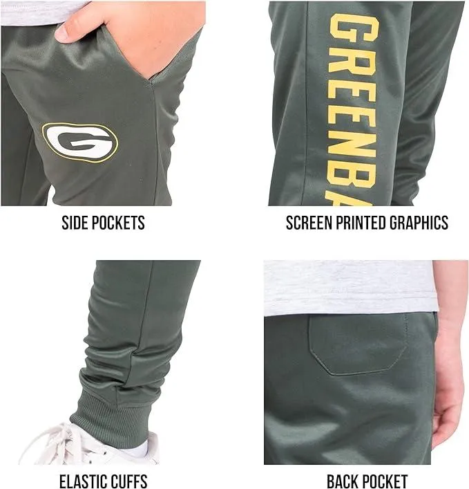 Ultra Game NFL Official Youth Super Soft Game Day Jogger Sweatpants, Los Angeles Rams|Los Angeles Rams