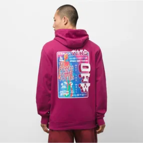 Vans Positive Vibes Pullover Hoodie - Raspberry Radiance