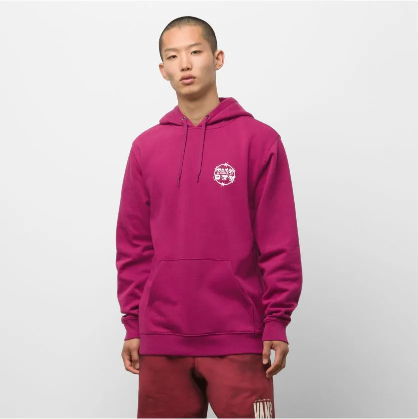Vans Positive Vibes Pullover Hoodie - Raspberry Radiance