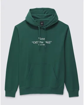 Vans Quoted Loose Pullover Hoodie - Bistro Green