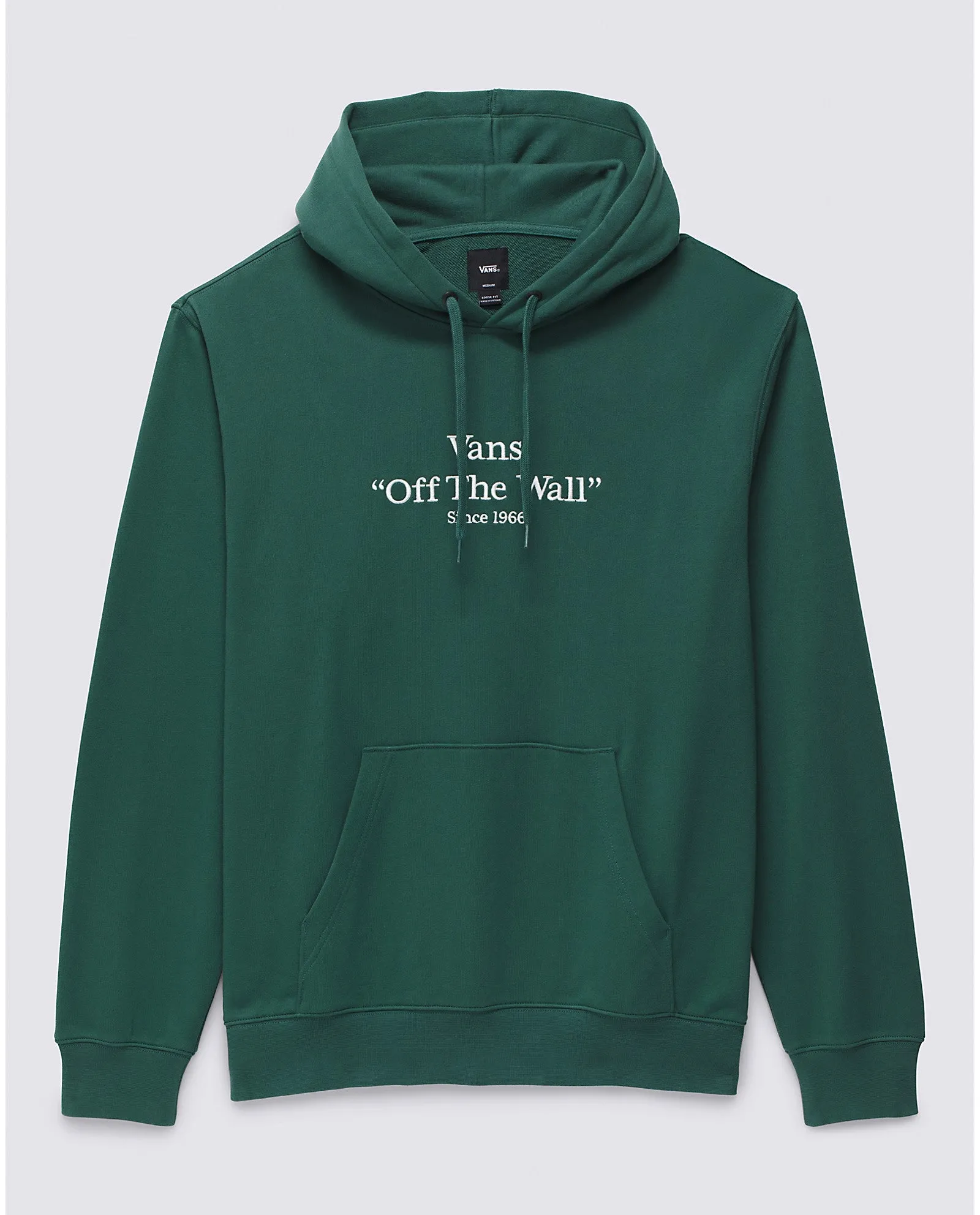 Vans Quoted Loose Pullover Hoodie - Bistro Green