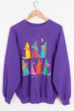 Vintage 1988 "Coyote Chorus Line" Jeff Low Sweatshirt USA Made (L)