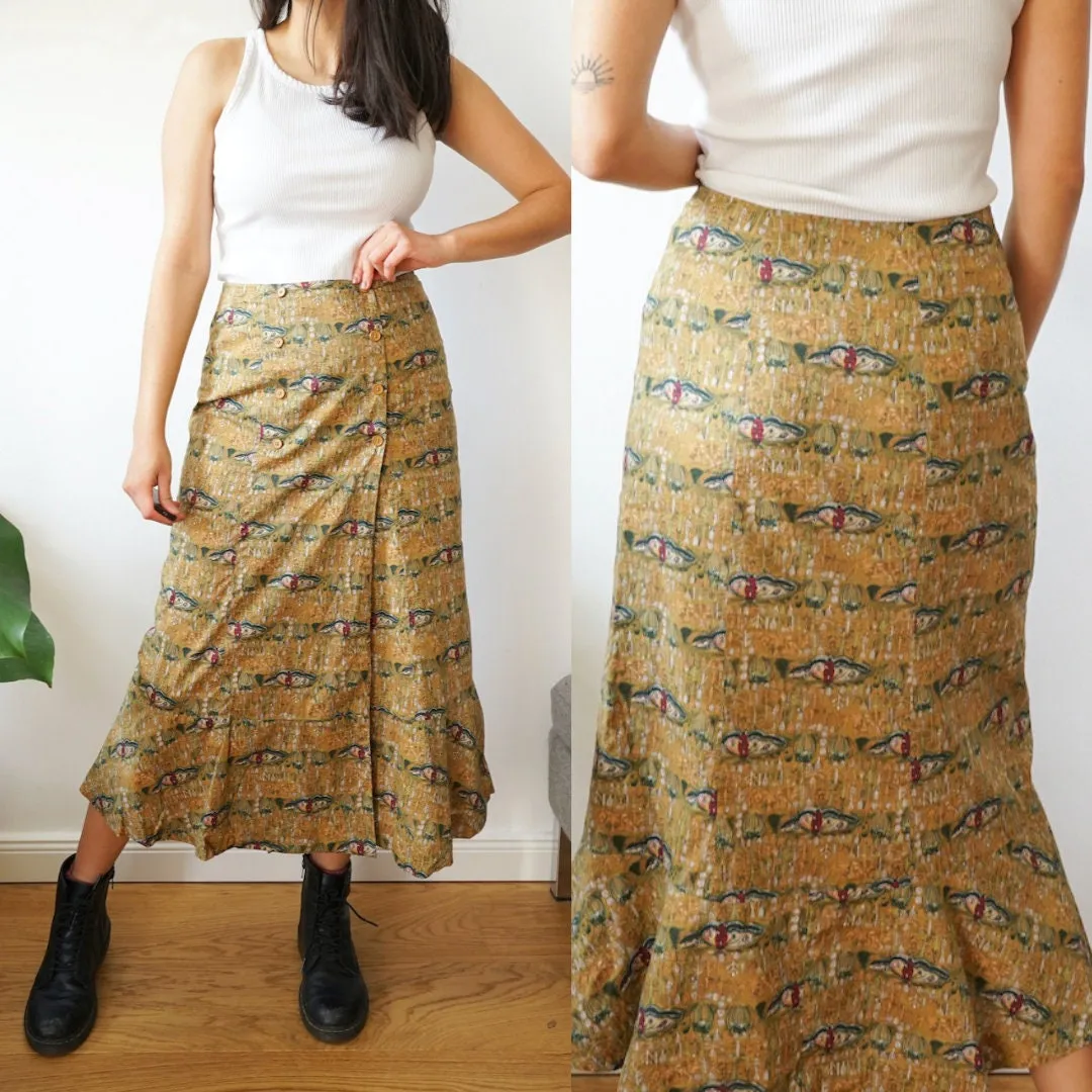 Vintage cotton Skirt Size S-M