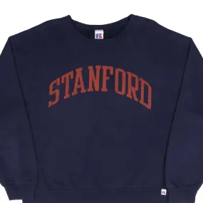 VINTAGE STANFORD RUSSELL CREWNECK SWEATSHIRT 1990S SIZE LARGE
