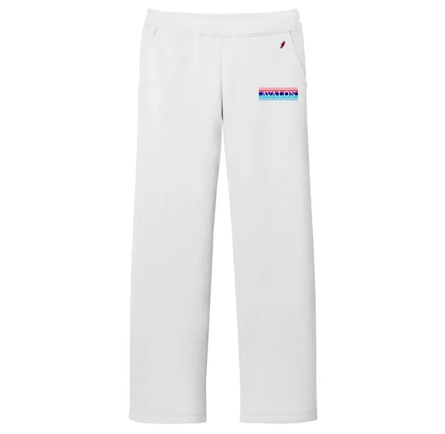 Women's Avalon Reverse Fleece Pant - Sno White