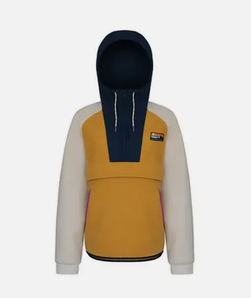 Women's Scout Fleece Pullover - Amber