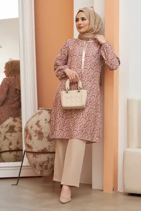 ZRF Women Geometric Patterned Set - Rose Pink - San Tan Valley